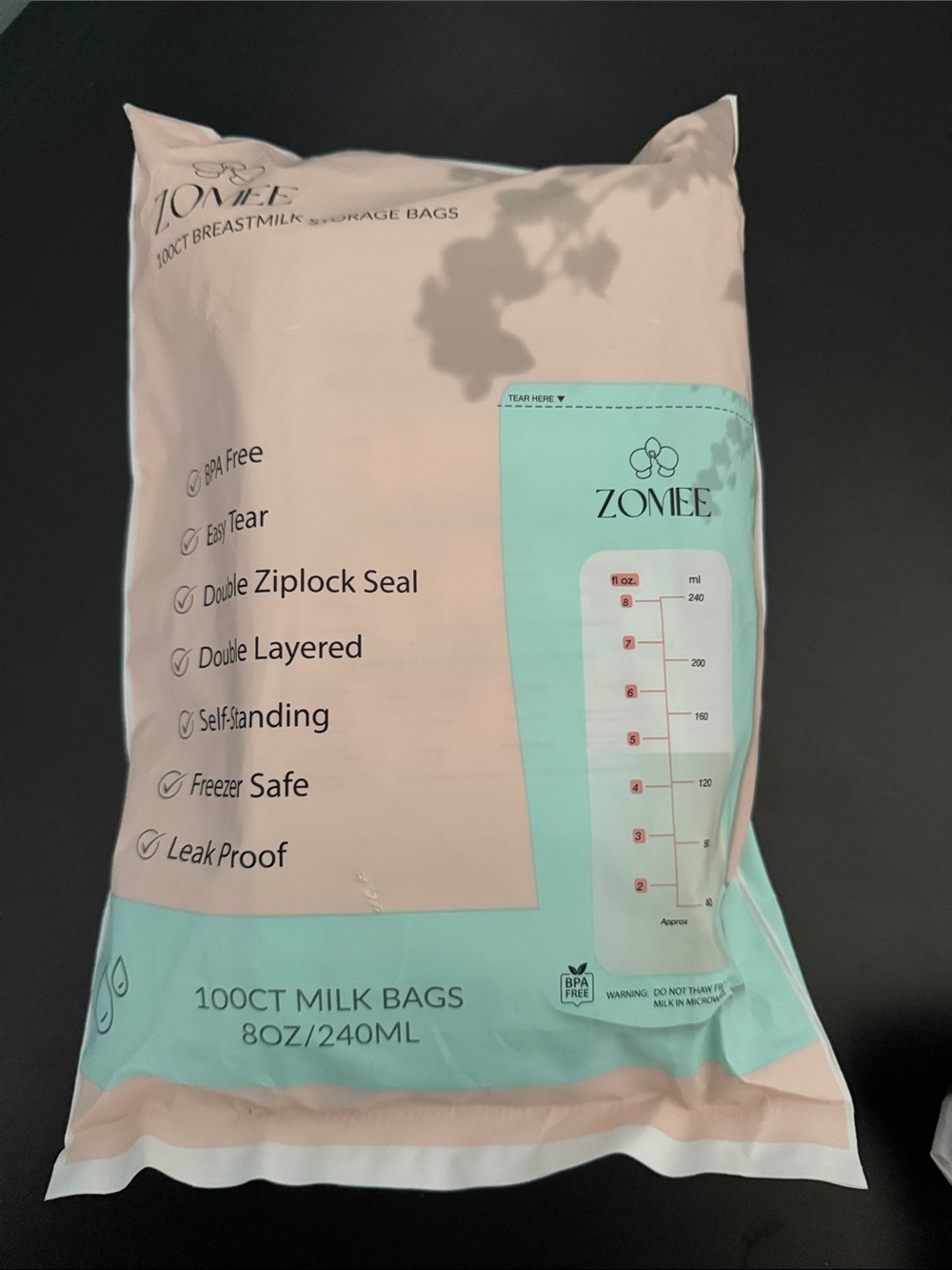 Zomee Breastmilk Storage Bags
